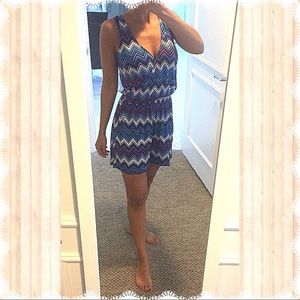 EUC 💋🔷 H&M Short Jumpsuit Zig Zag❗️
